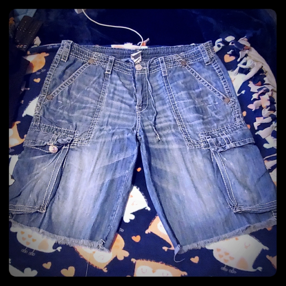 Jean (cargo like) shorts